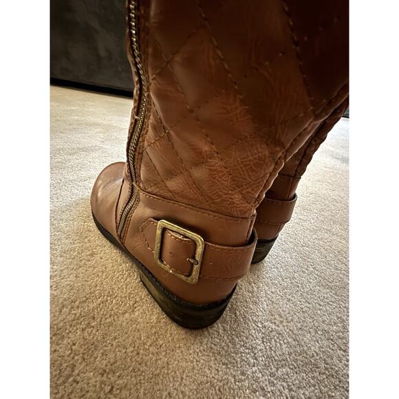 Used Womens ARIZONA Tall Brown zip up Boots Size 9M Cody cute&clean MSRP 80 - Picture 4 of 6